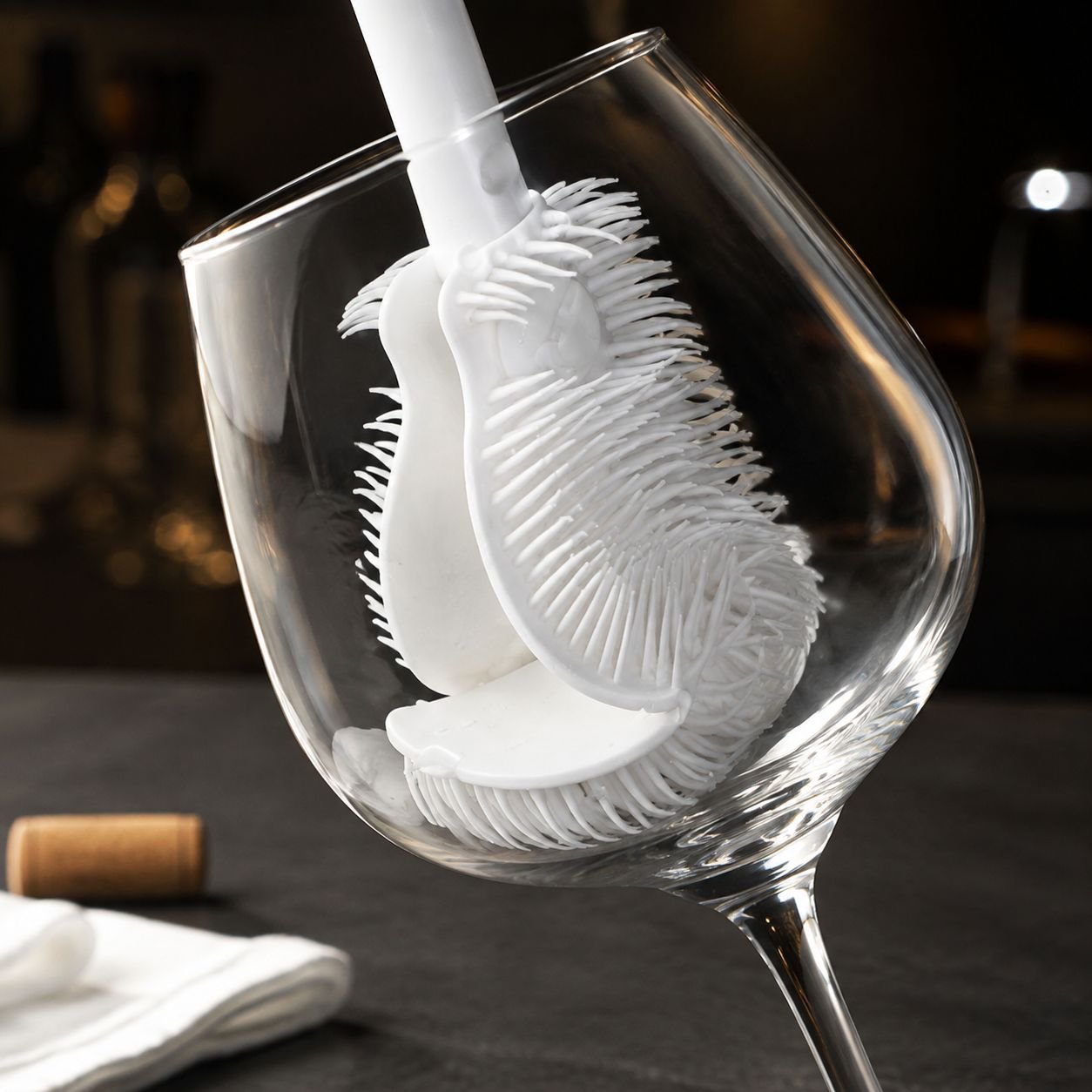 Brush for Cleaning Cups, Bottles, and Mugs