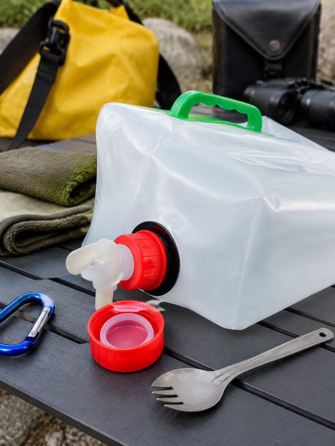 Draagbare watercontainer van 10 liter voor onderweg