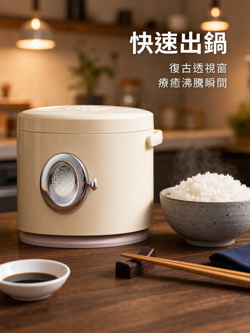 小巧單人智能電飯鍋