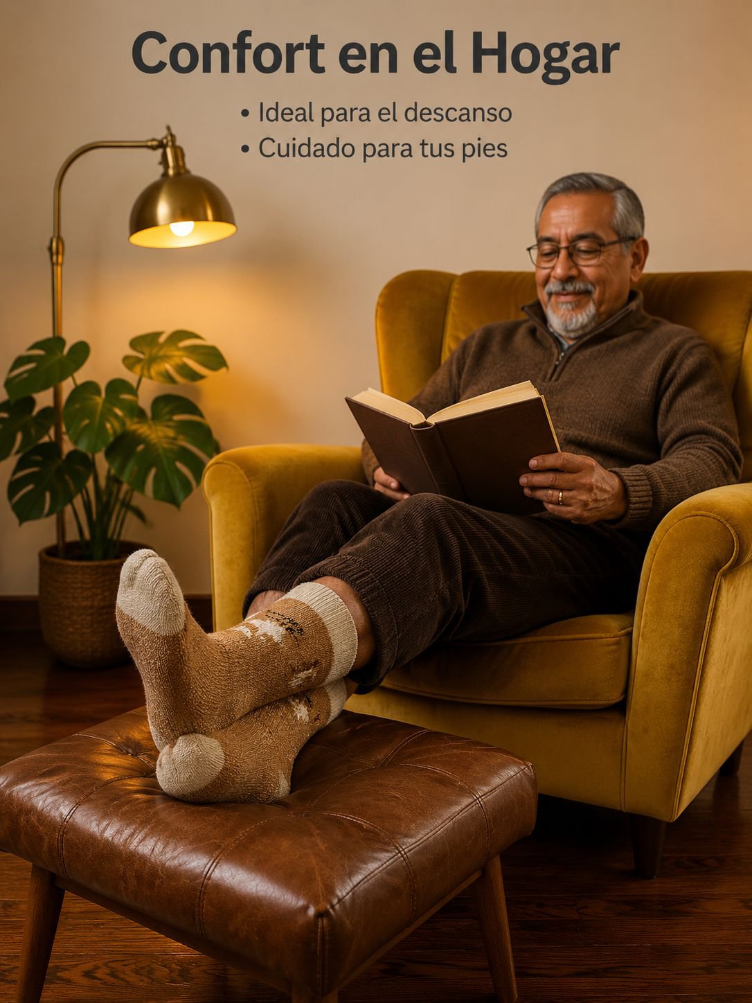 Calcetas de invierno para adultos mayores, hombres y mujeres, medias térmicas de algodón medio tubo