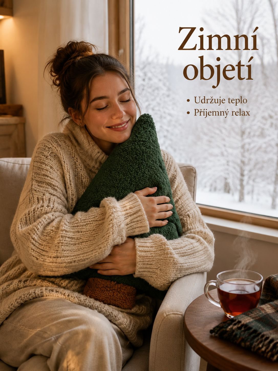 Měkký a pohodlný polštář na pohovku