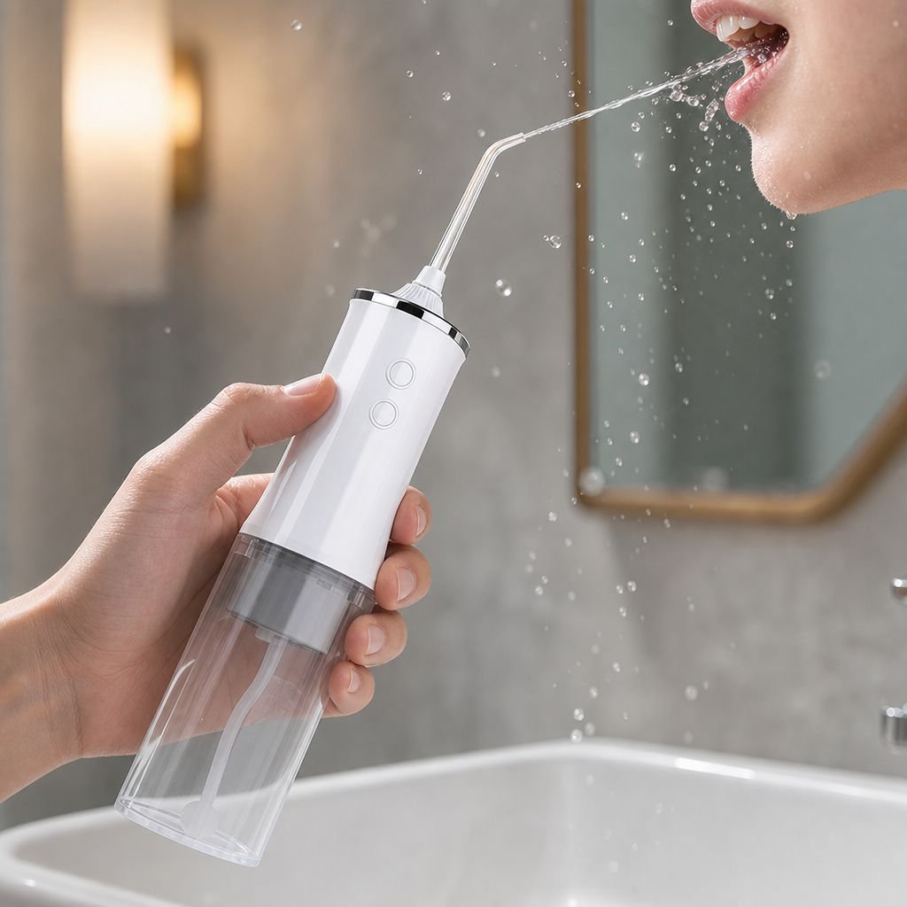 Fresh Breath Portable Water Flosser Electric Teeth Cleaner Home Dental Device