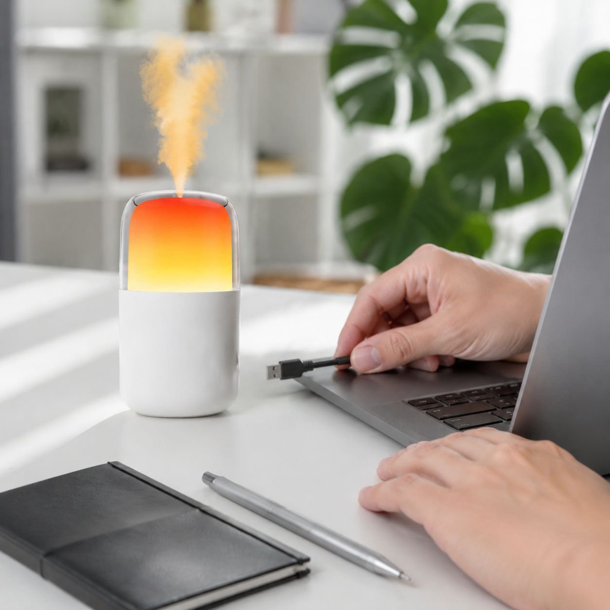 Smart Aromatherapy Humidifier and Dehumidifier 360° Atomizer