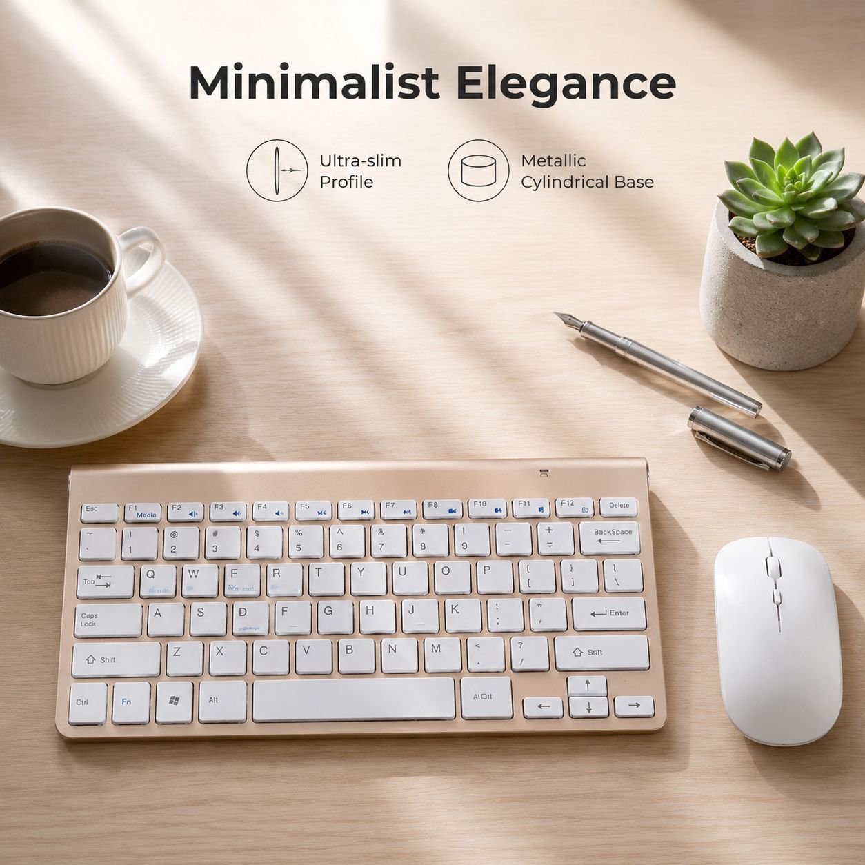 Multifunction 2.4G Bluetooth Keyboard and Mouse Set