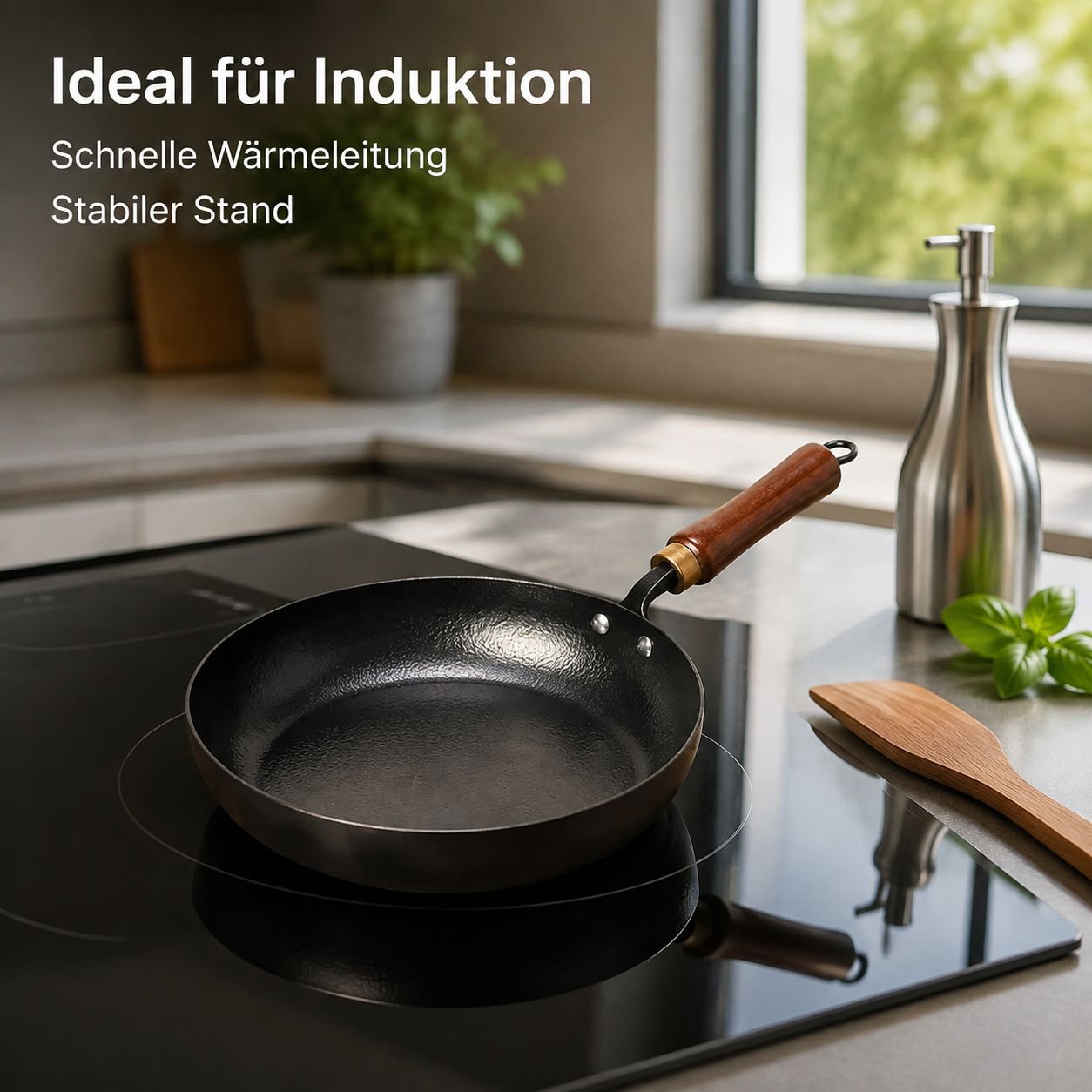 Unbeschichtete Steakpfanne
