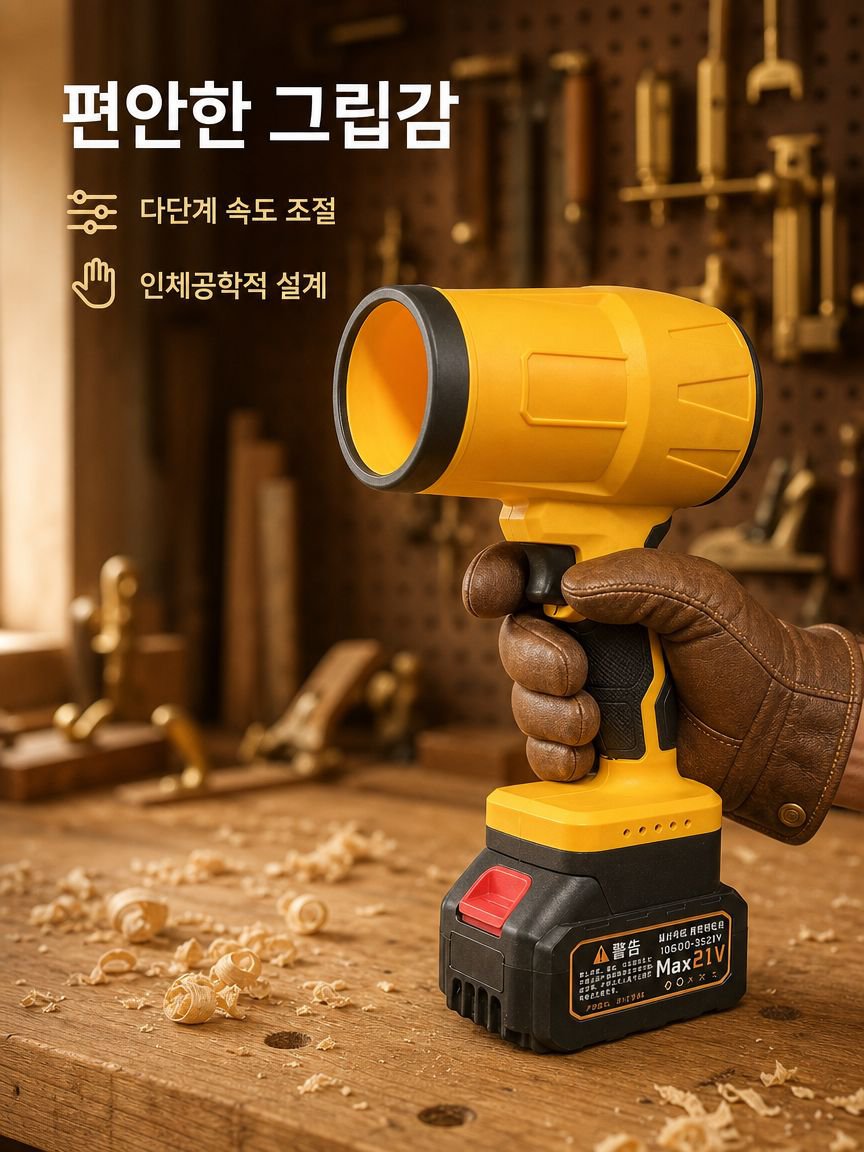 야외용 고출력 초대형 송풍기