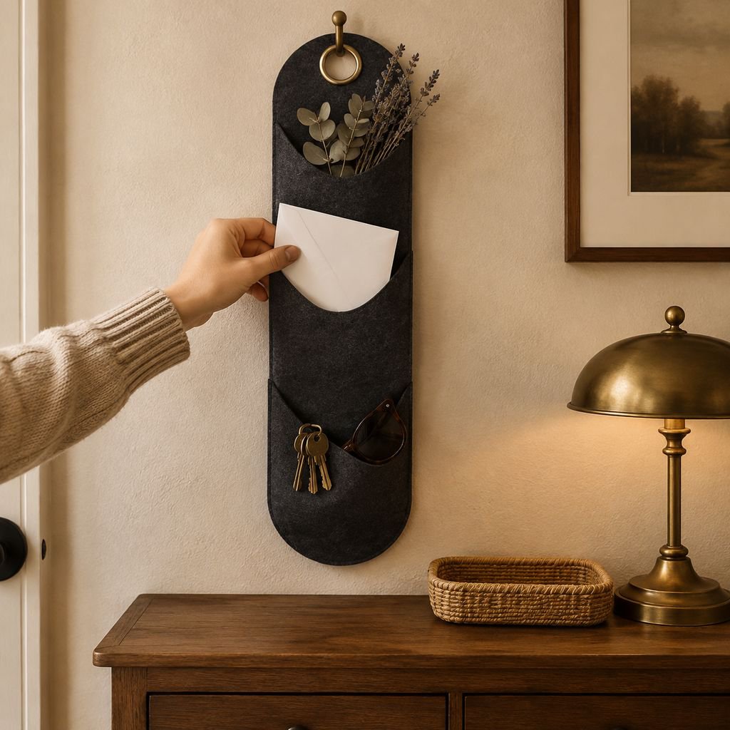 Wall-mounted storage bags, wardrobe hanging bags, felt storage bags, non-woven fabric wall hanging s