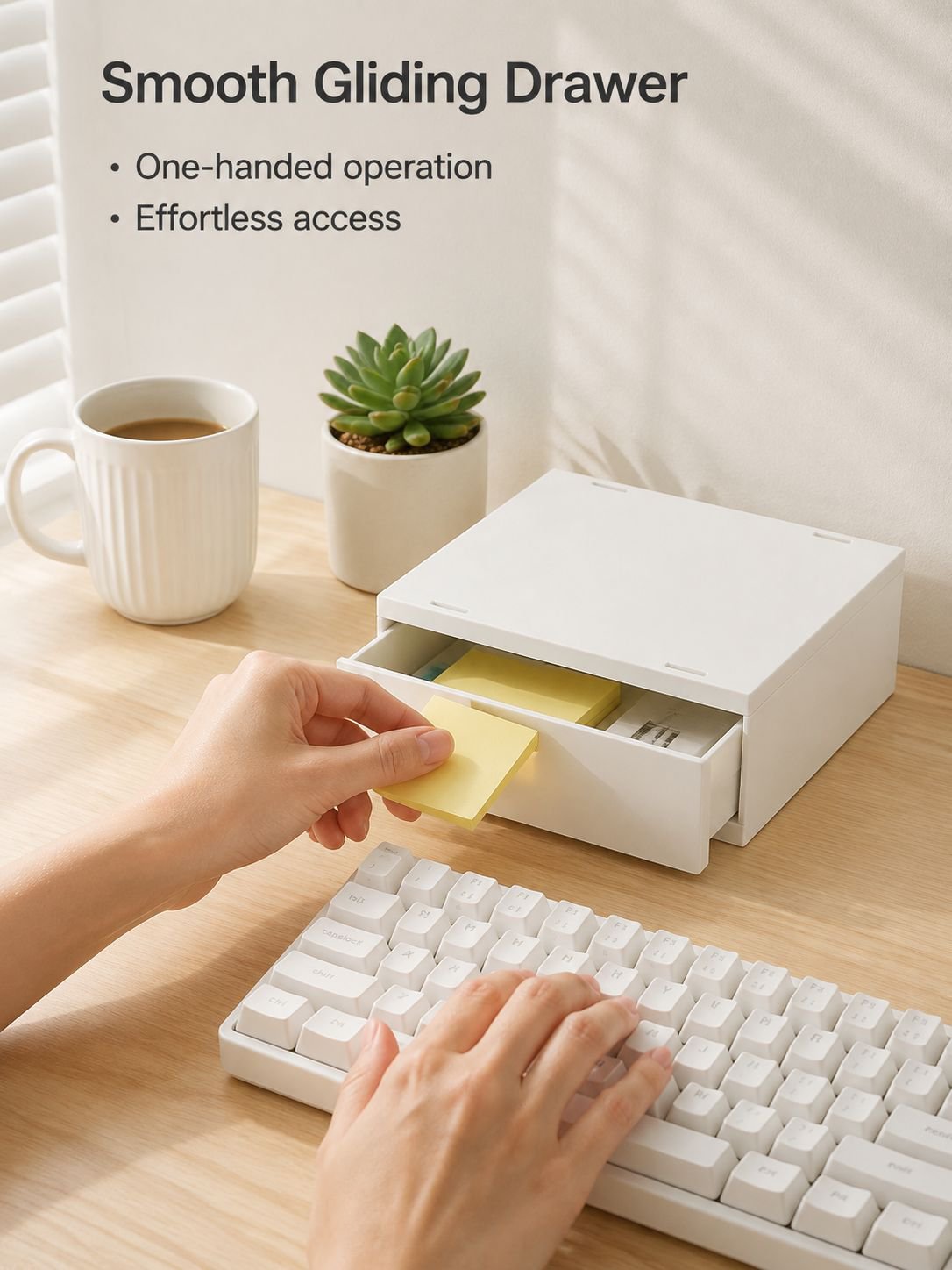 Modular stackable drawers for organizing supplies