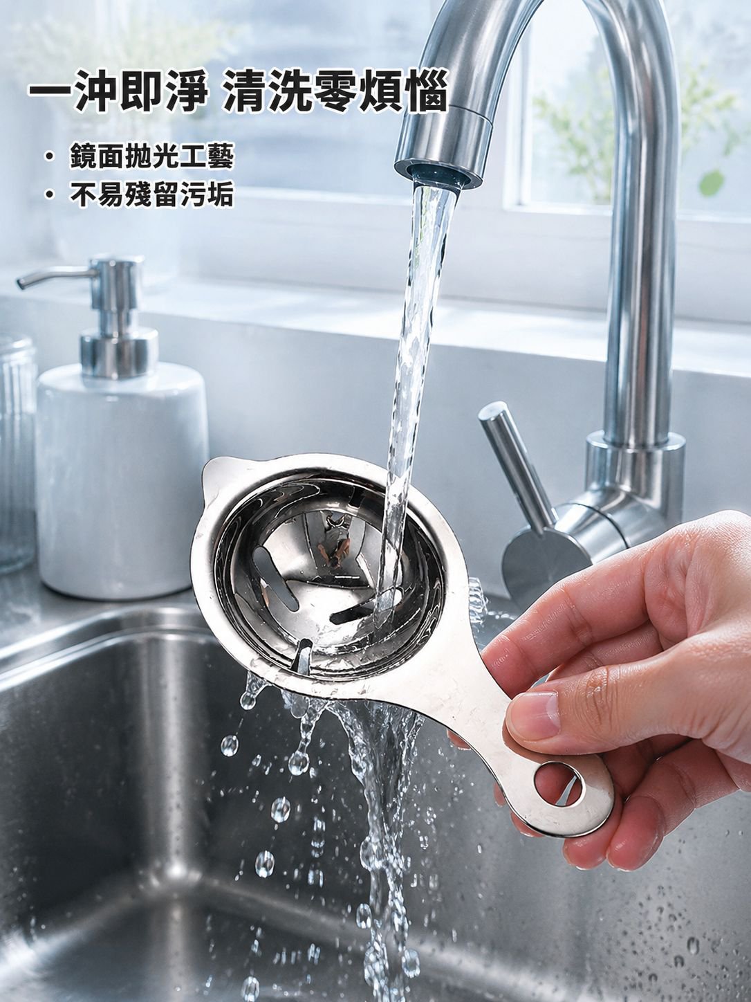 不鏽鋼蛋清分離器