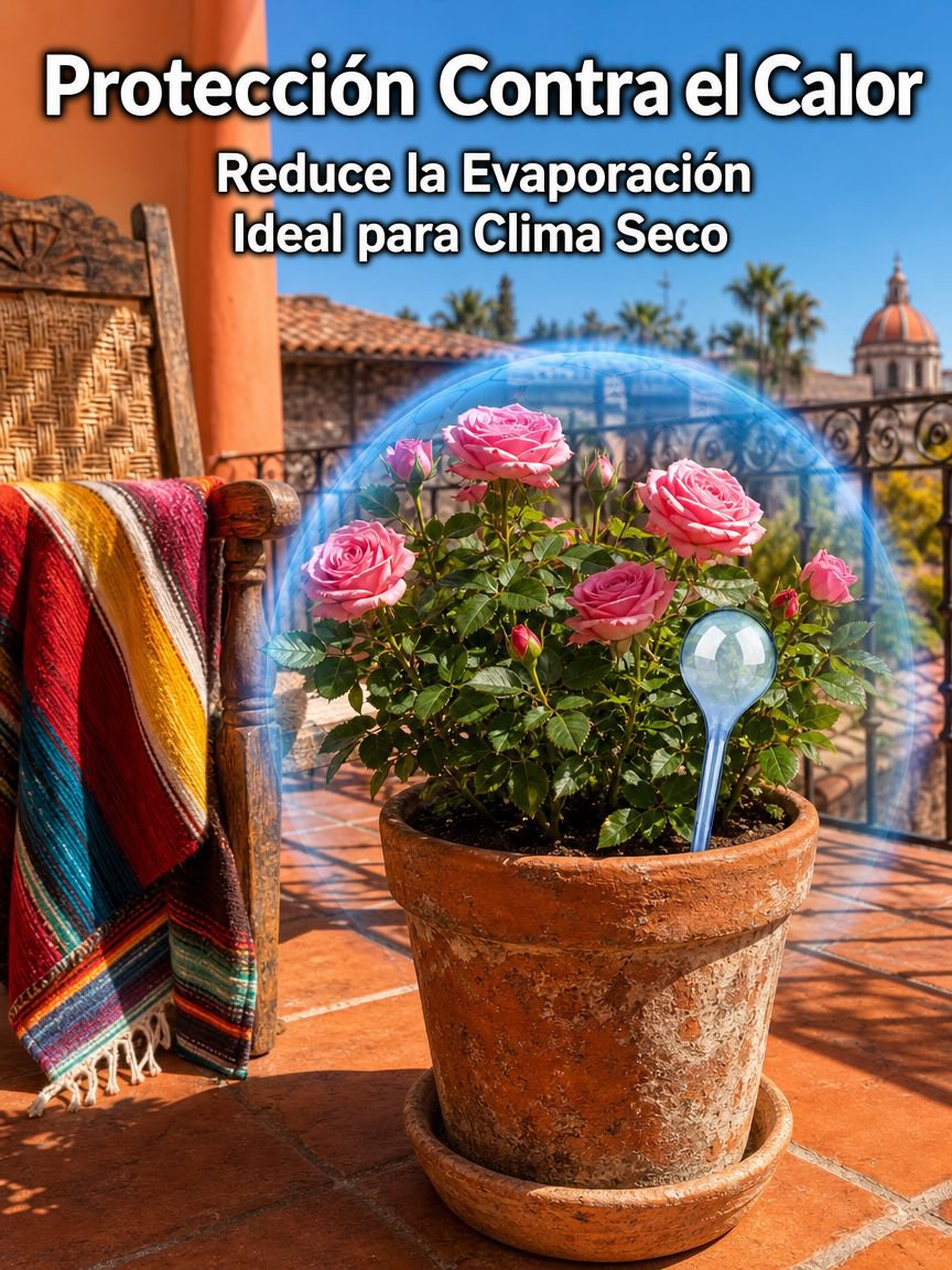 Dispositivo de riego inteligente para jardinería