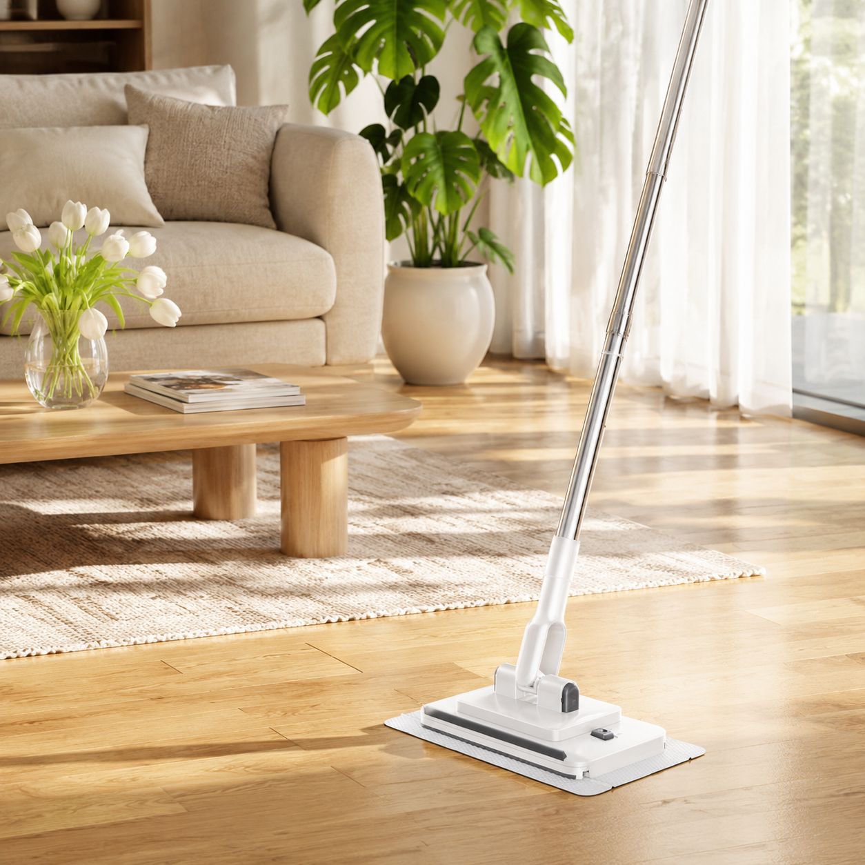 Household Multi-Use Hands-Free Flat Mop