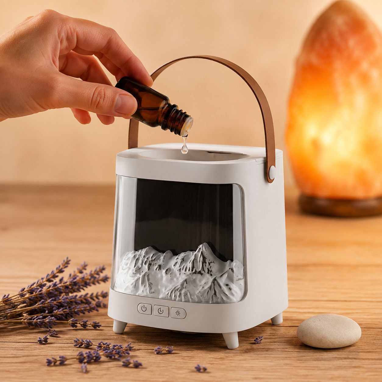 Aurora Large Capacity Aromatherapy Humidifier Silent for Bedroom Home