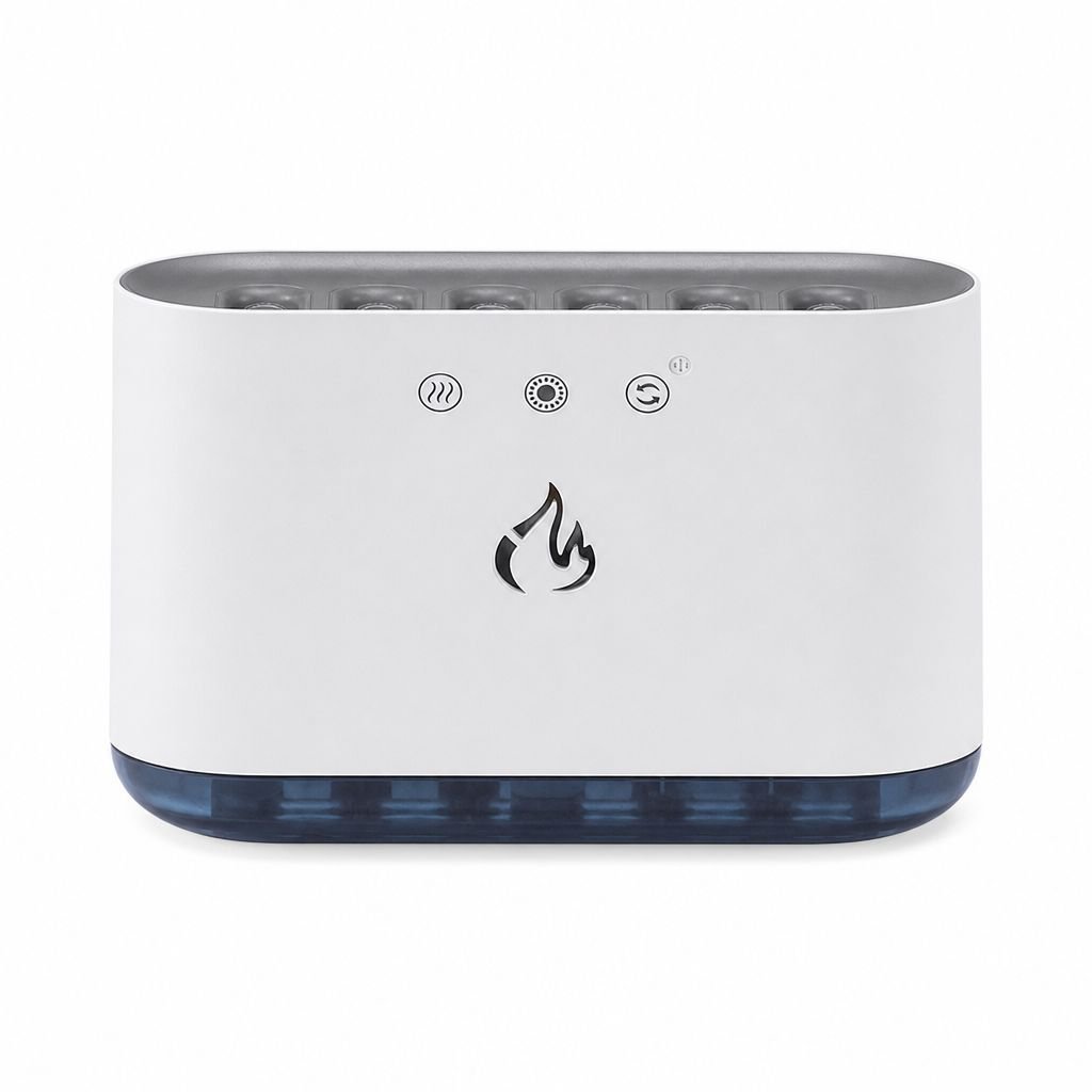 Diffuseur d'arômes multifonctionnel pour bureau avec effets lumineux et sonores