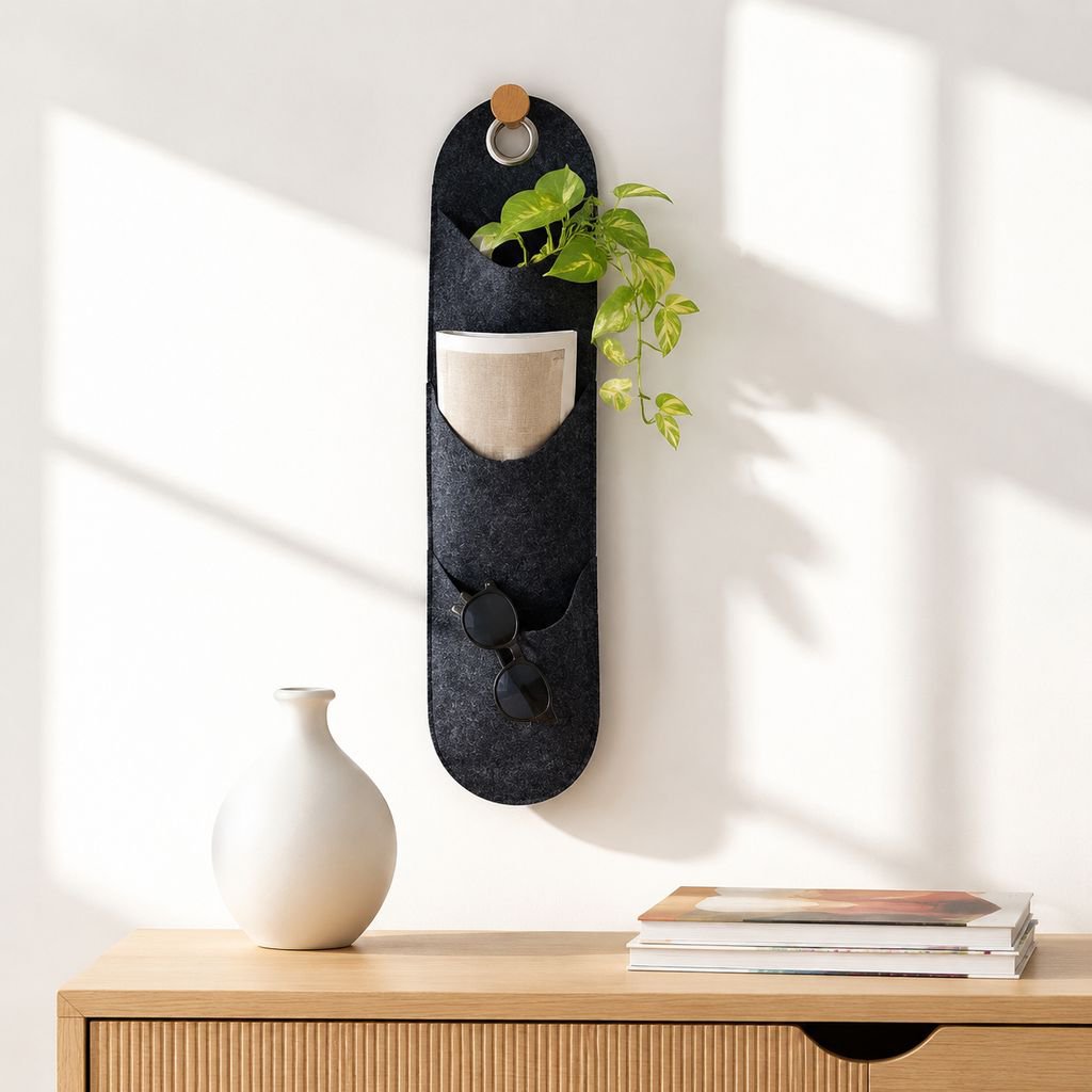 Wall-mounted storage bags, wardrobe hanging bags, felt storage bags, non-woven fabric wall hanging s