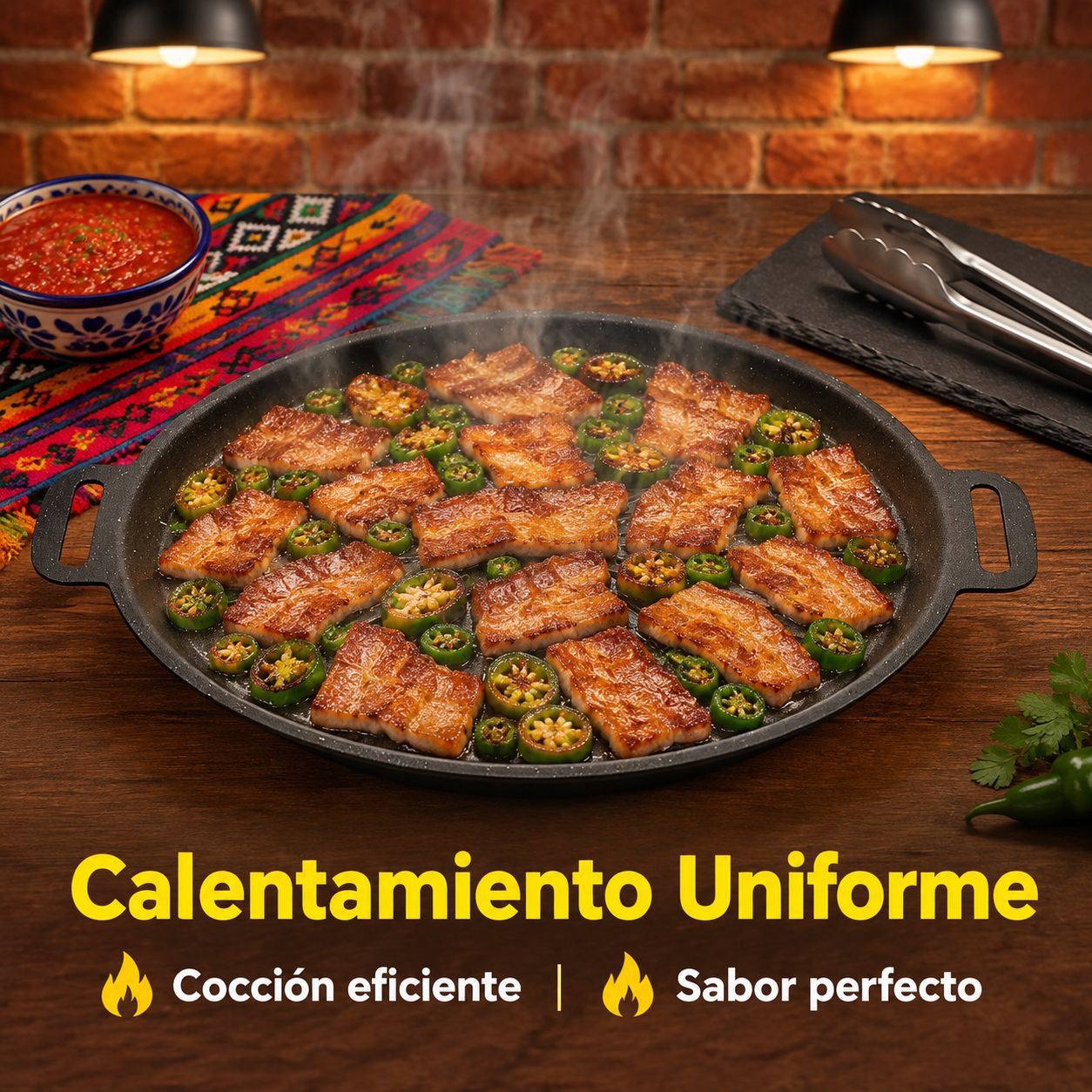 Cocina de inducción multifuncional con pantalla táctil