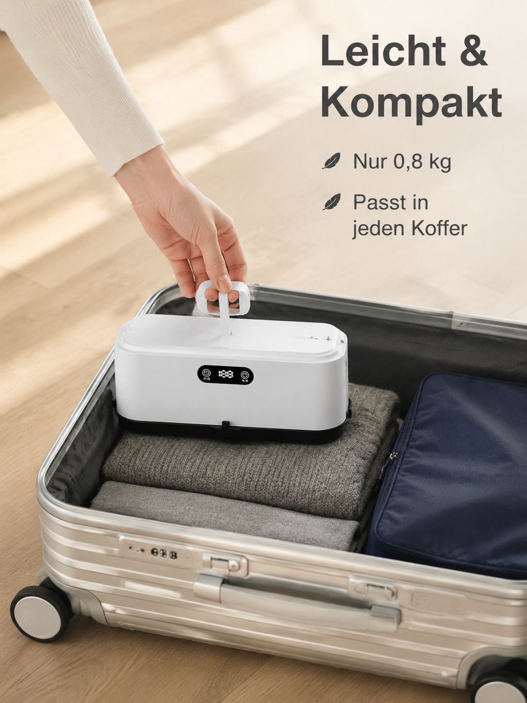 Faltbarer Wäschetrockner Tragbarer multifunktionaler Mini-Reisetrockner