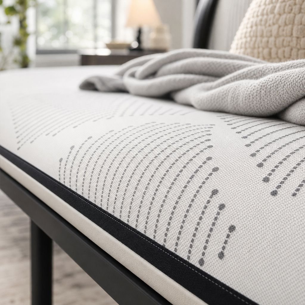 Ice Silk Nonslip Cooler Sofa Towel Anti-color Loss Cover