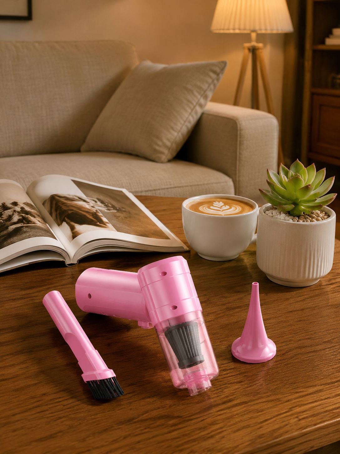 JMY vacuum cleaner with ergonomic hand grip