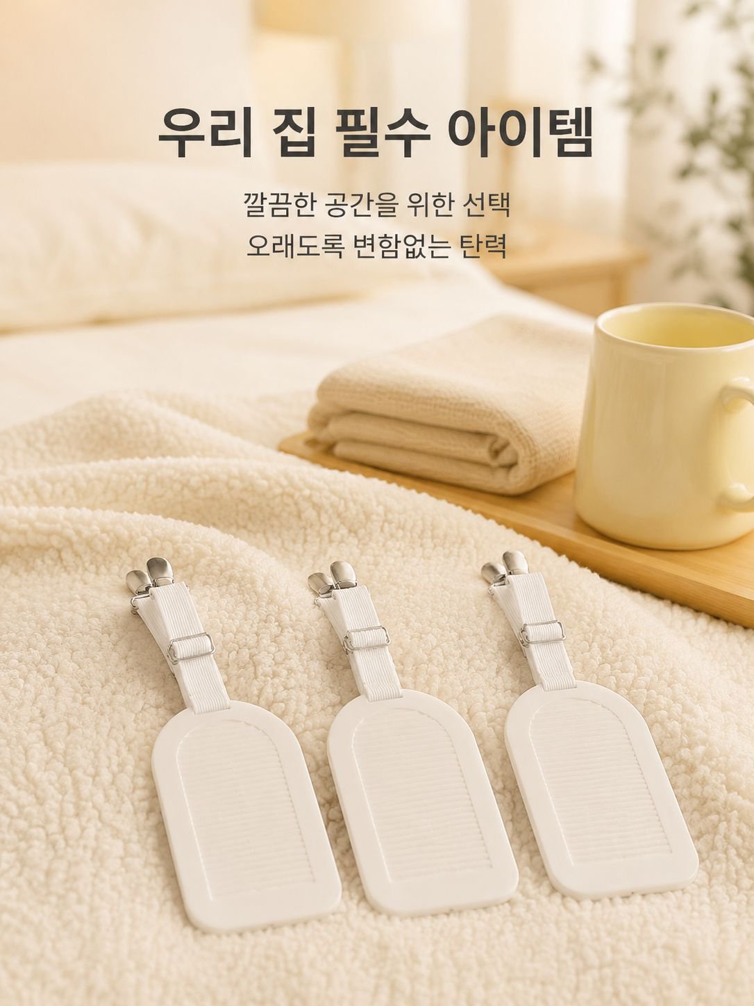 시트 고정기 클립으로 편리한 소파 관리
