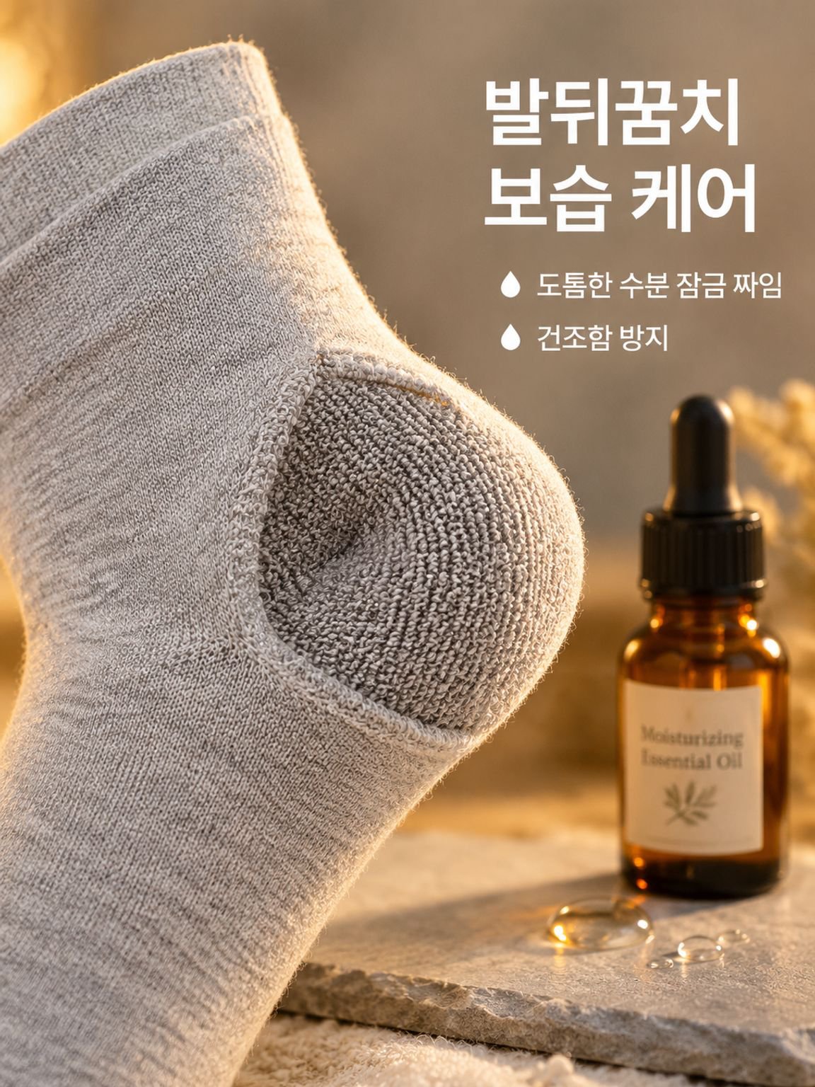 종아리 길이 갈라짐 방지 양말