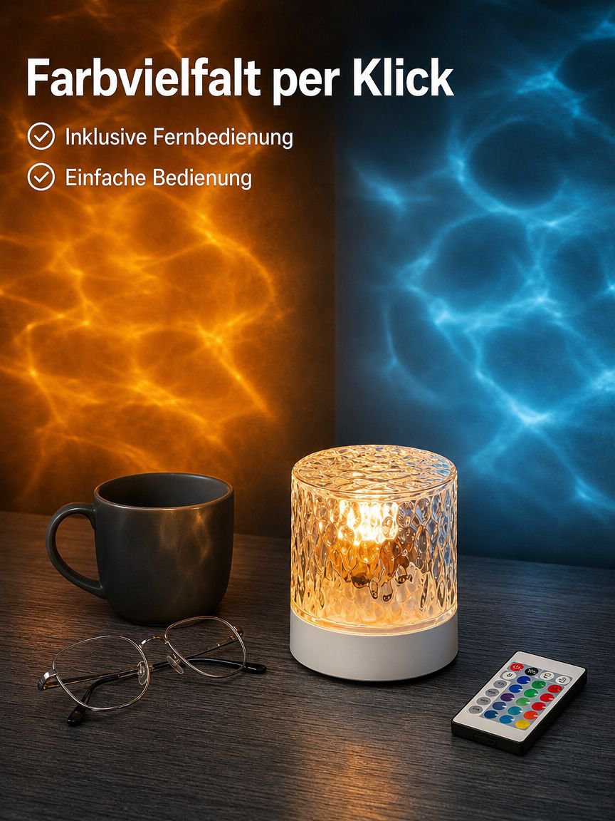 16-farbige dynamische Wellenlicht-Stimmungslampe
