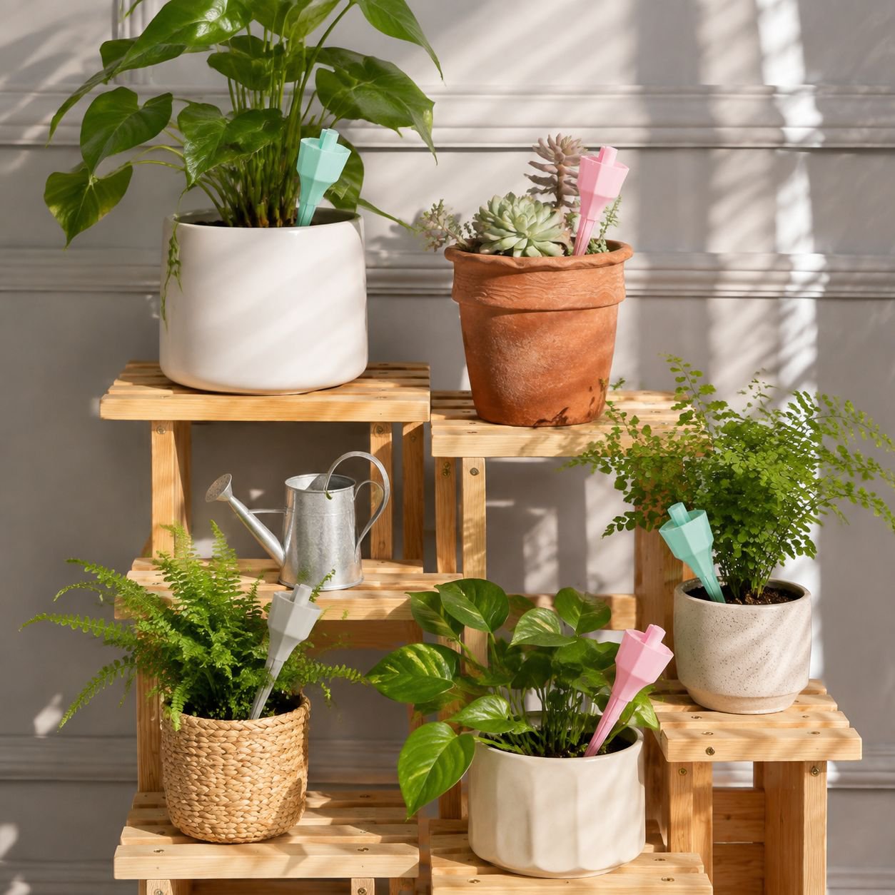 Dispositif d'arrosage automatique pour plantes d'intérieur, outil de jardinage paresseux