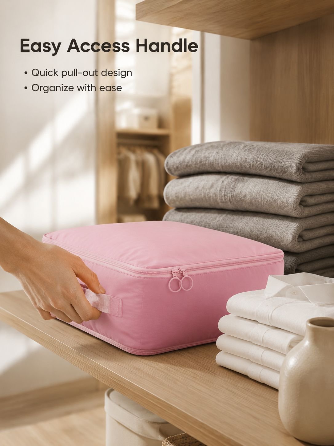[Space-saving] Compression storage bag for home and travel