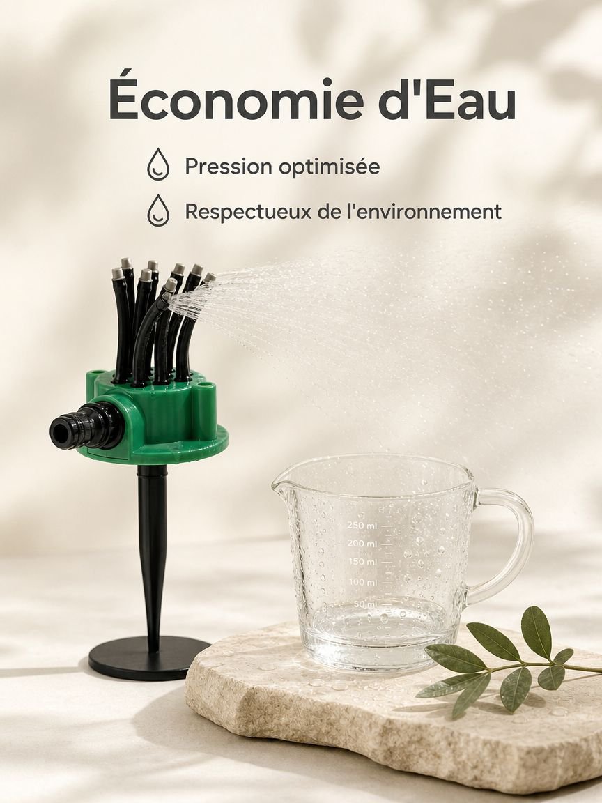 Arroseur pour grande surface de jardin