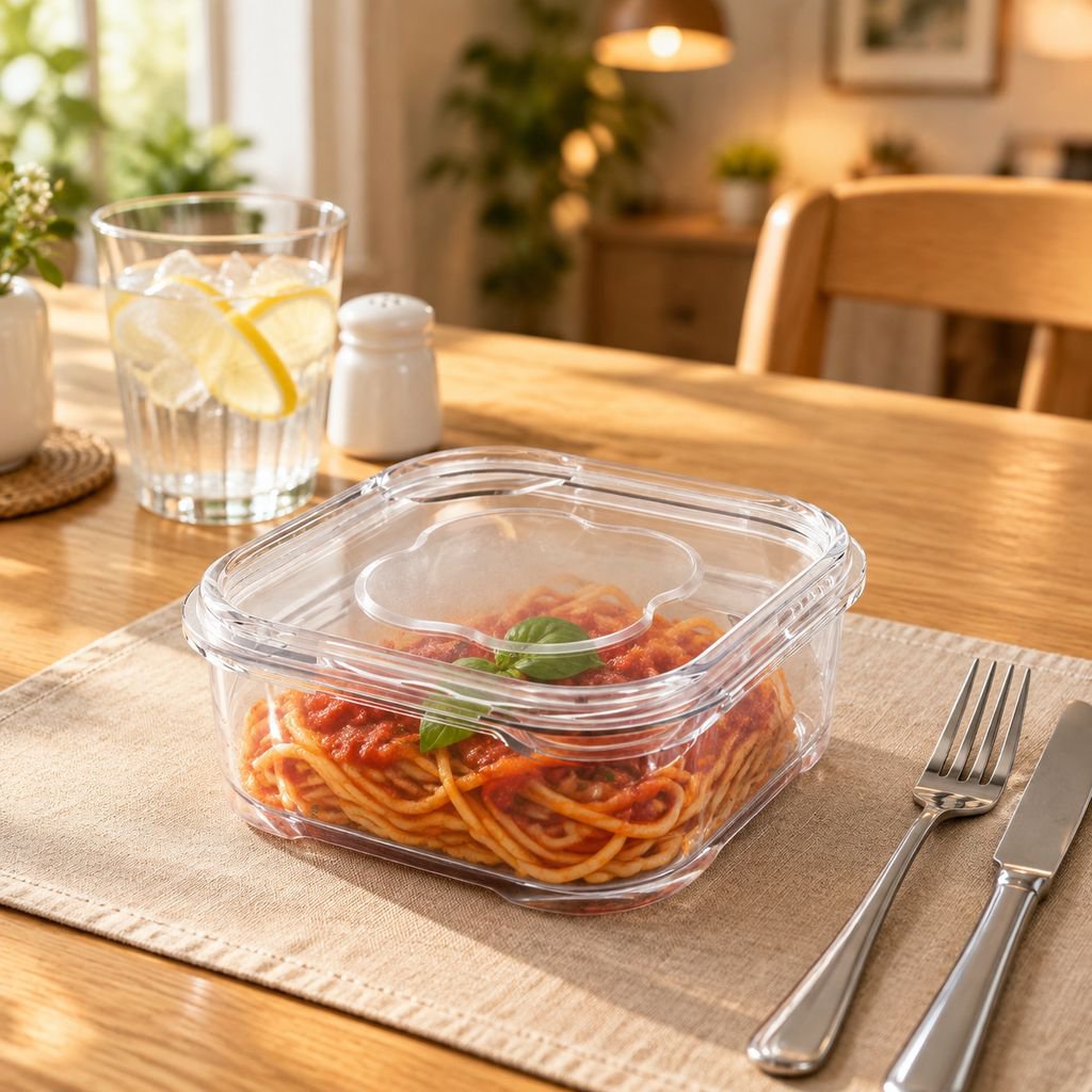 BPA-free food storage container for healthy living