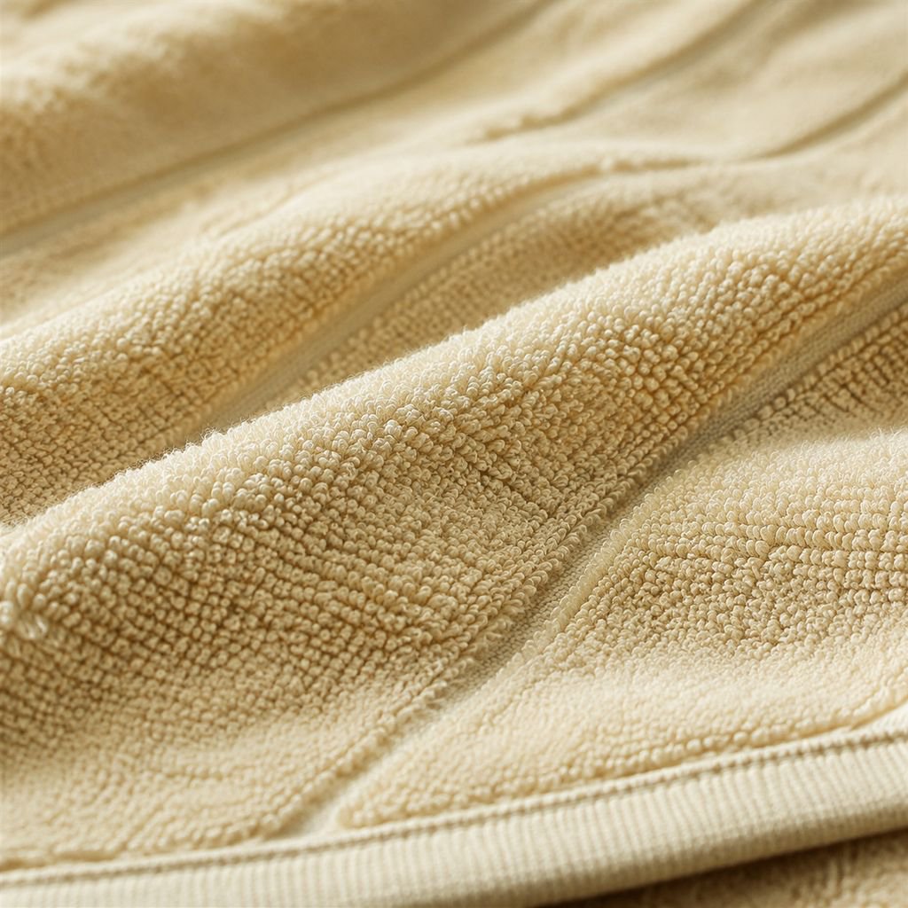 Durable Long-Staple Cotton Solid Color Bathroom Towel