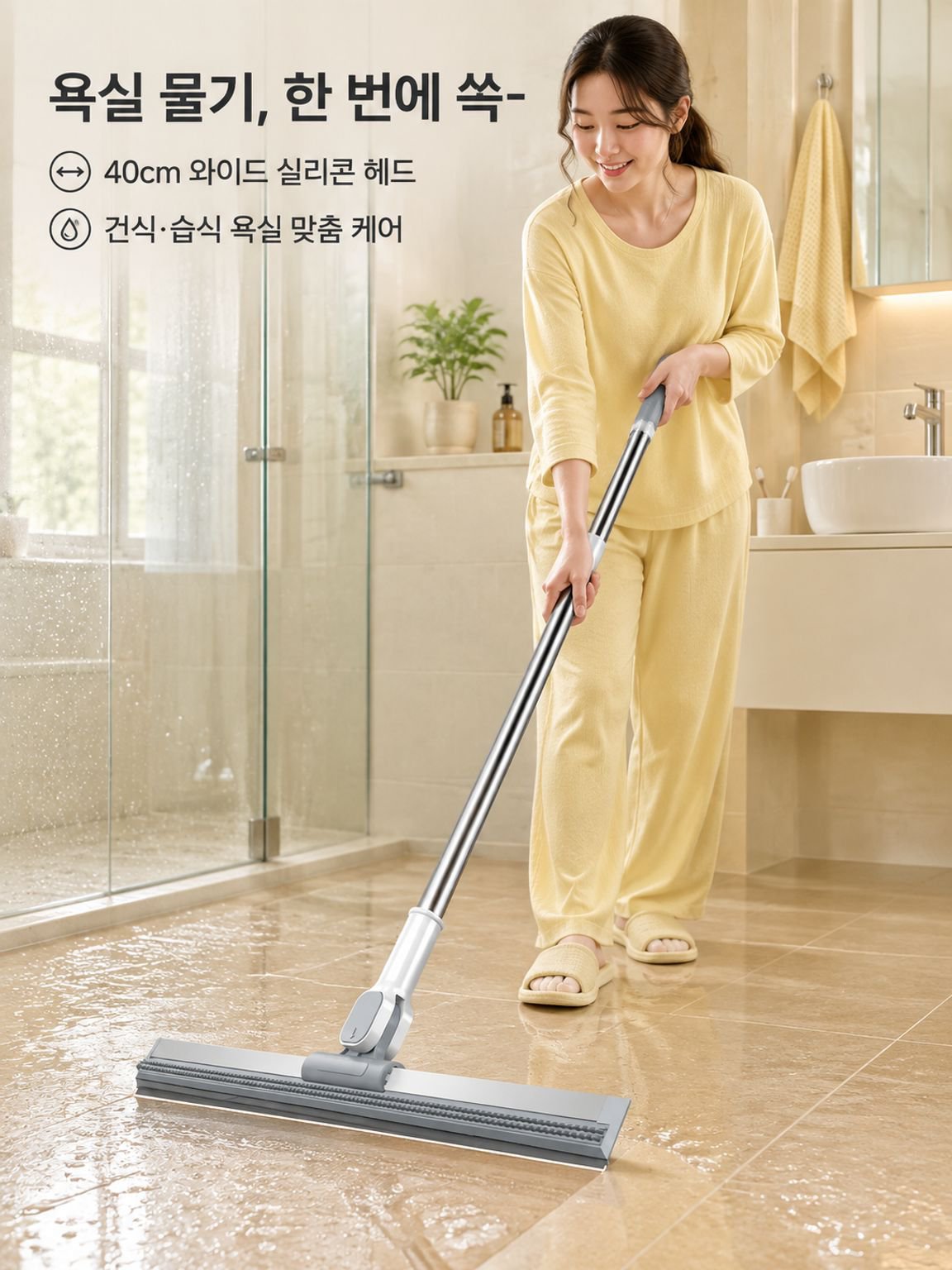 다기능 실리콘 빗자루