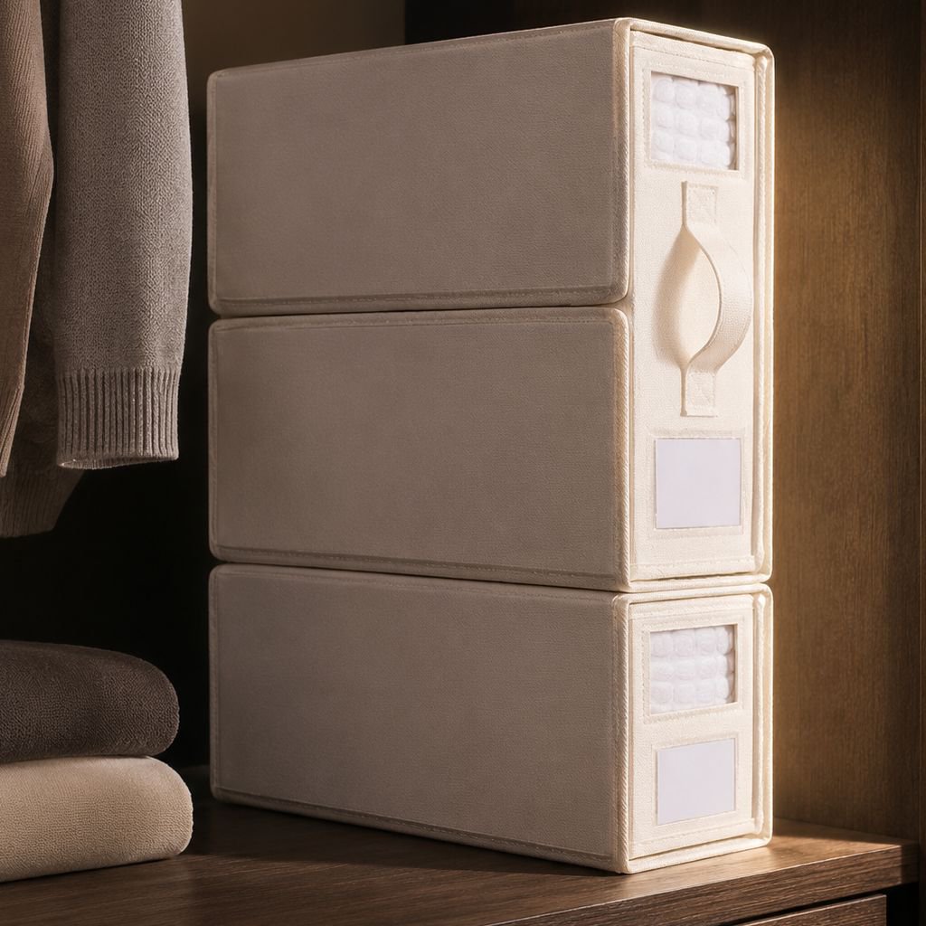 Durable Oxford fabric storage basket for closet