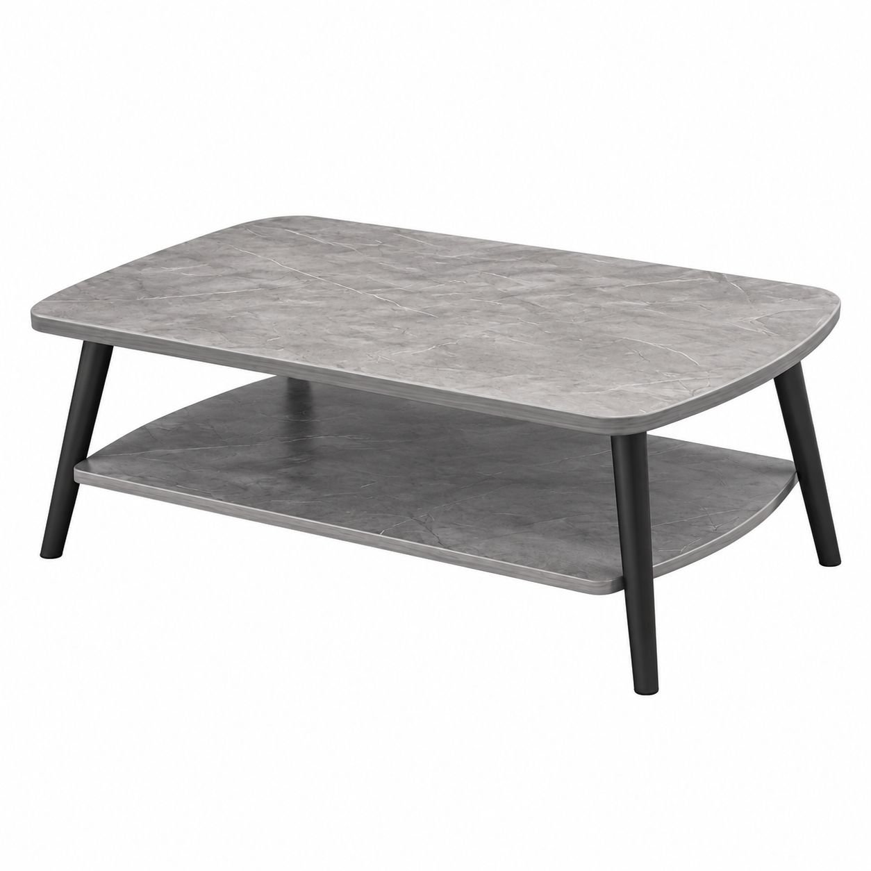 Small Household Double Tea Table for Living Room