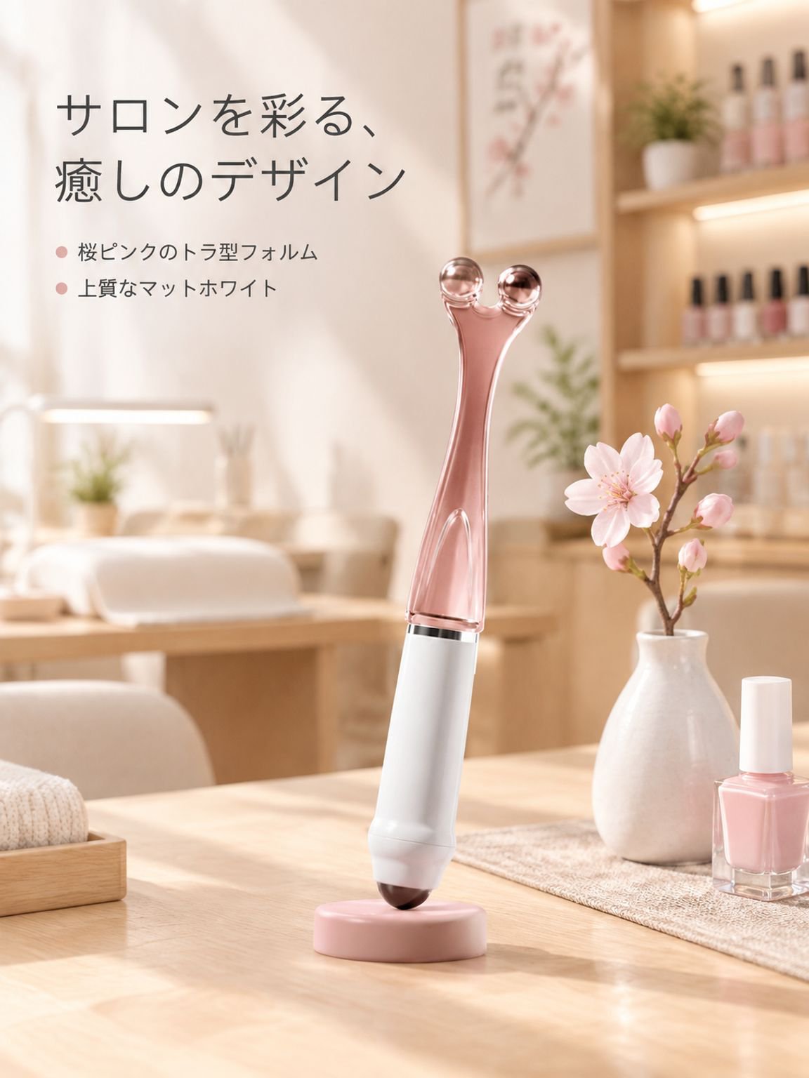 虎の形をしたネイルサロン用ハンドマッサージャー
