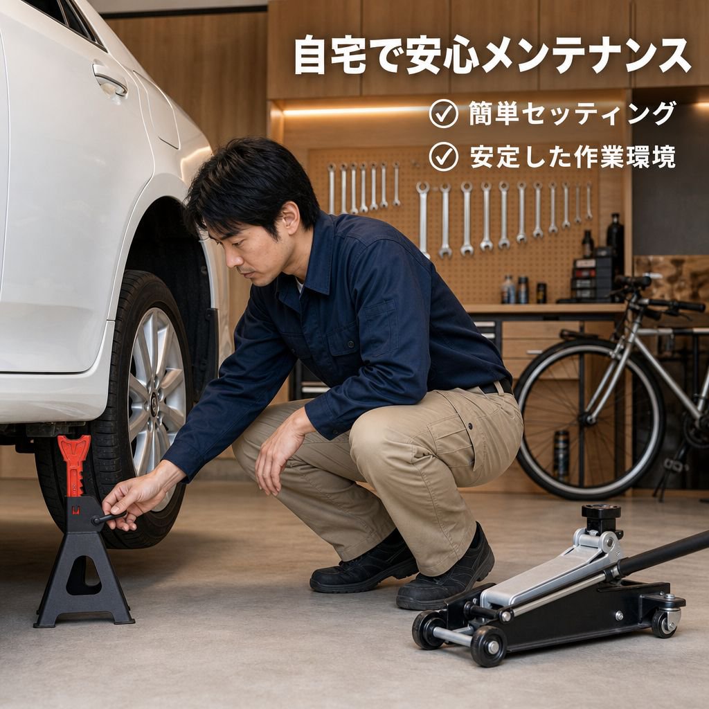 3トン安全サポートスタンド 車整備用