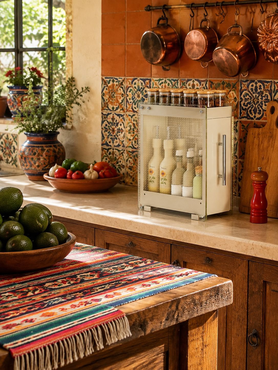 Estante de almacenamiento de especias extraíble para cocina, estante de almacenamiento de pared para