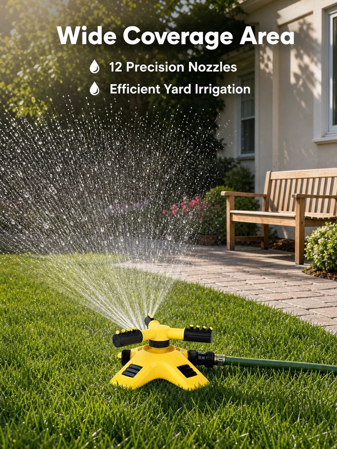 360° Automatic Rotating Sprinkler