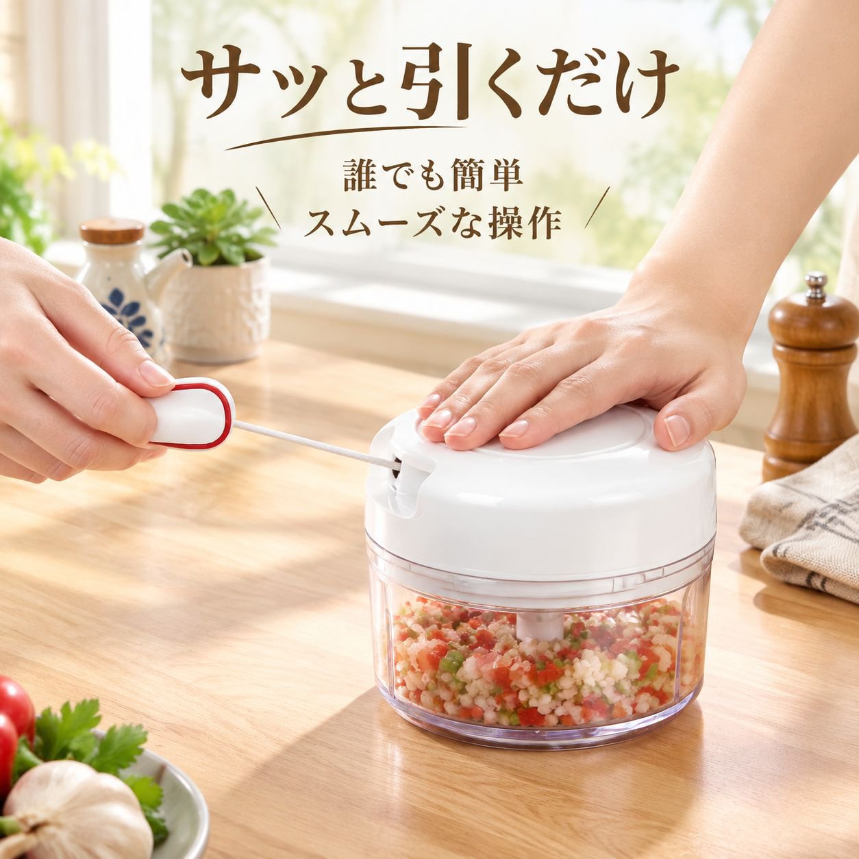 手動野菜みじん切り器