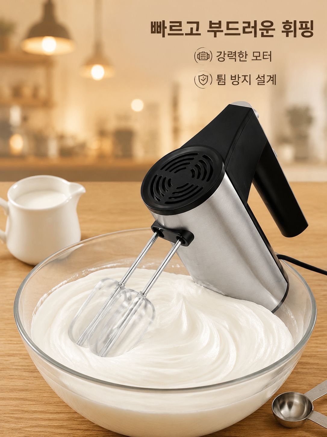다기능 전동 크림 거품기