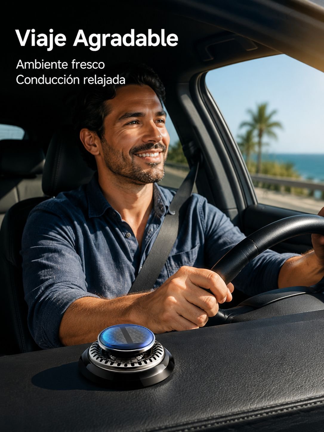 Aromaterapia solar para coche a prueba de nieve SL