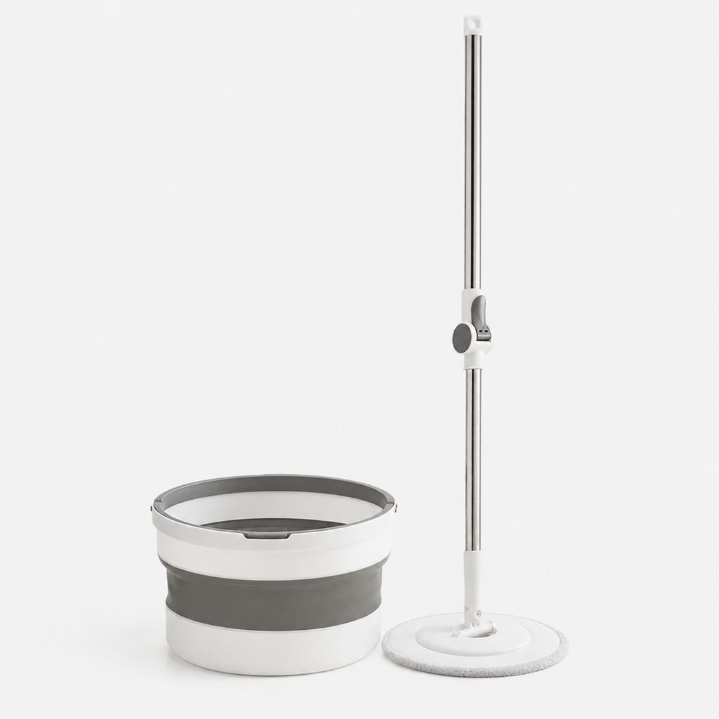 Nouvelle serpillière rotative pliable