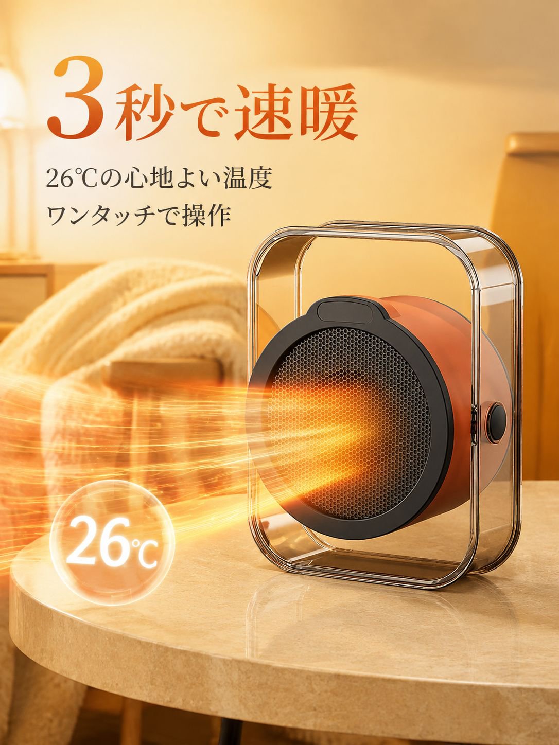 スマート恒温火焰山ヒーター