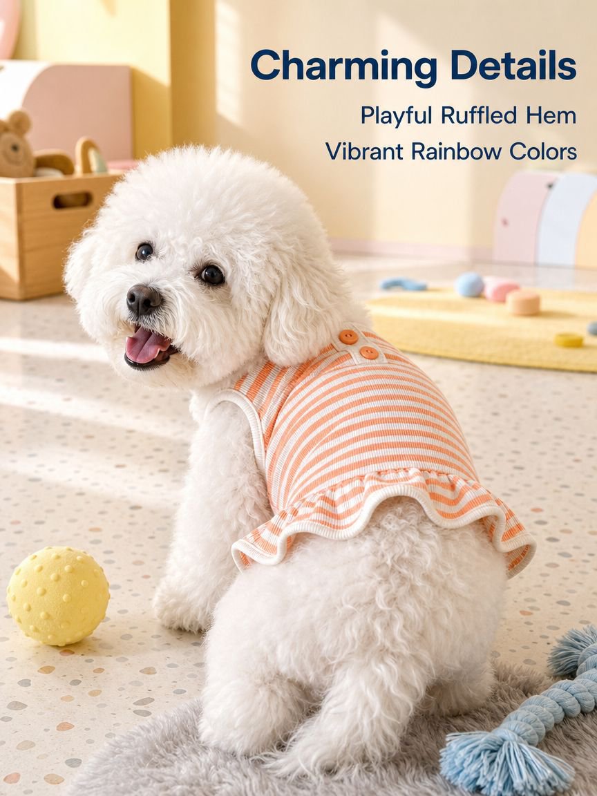 Pet summer thin vest knitwear