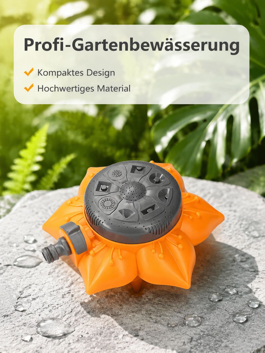 Spezielle Achtloch-Bewässerungsanlage für automatische Gartenbewässerung