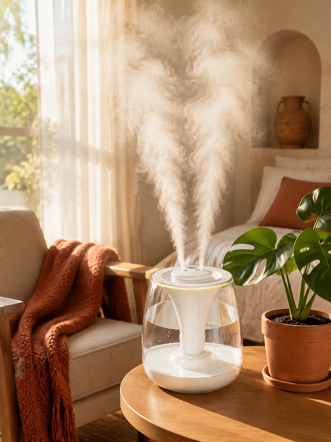 Nuevo humidificador mini de doble pulverización USB