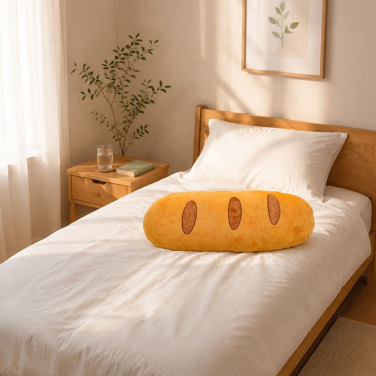 本物そっくりバゲットクッション