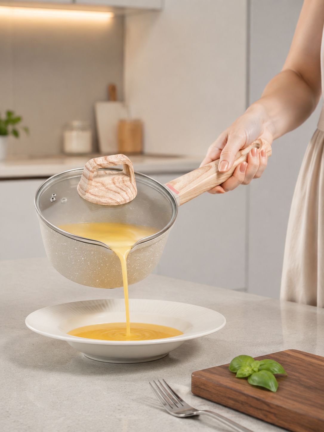Ergonomischer Griff und modernes Design