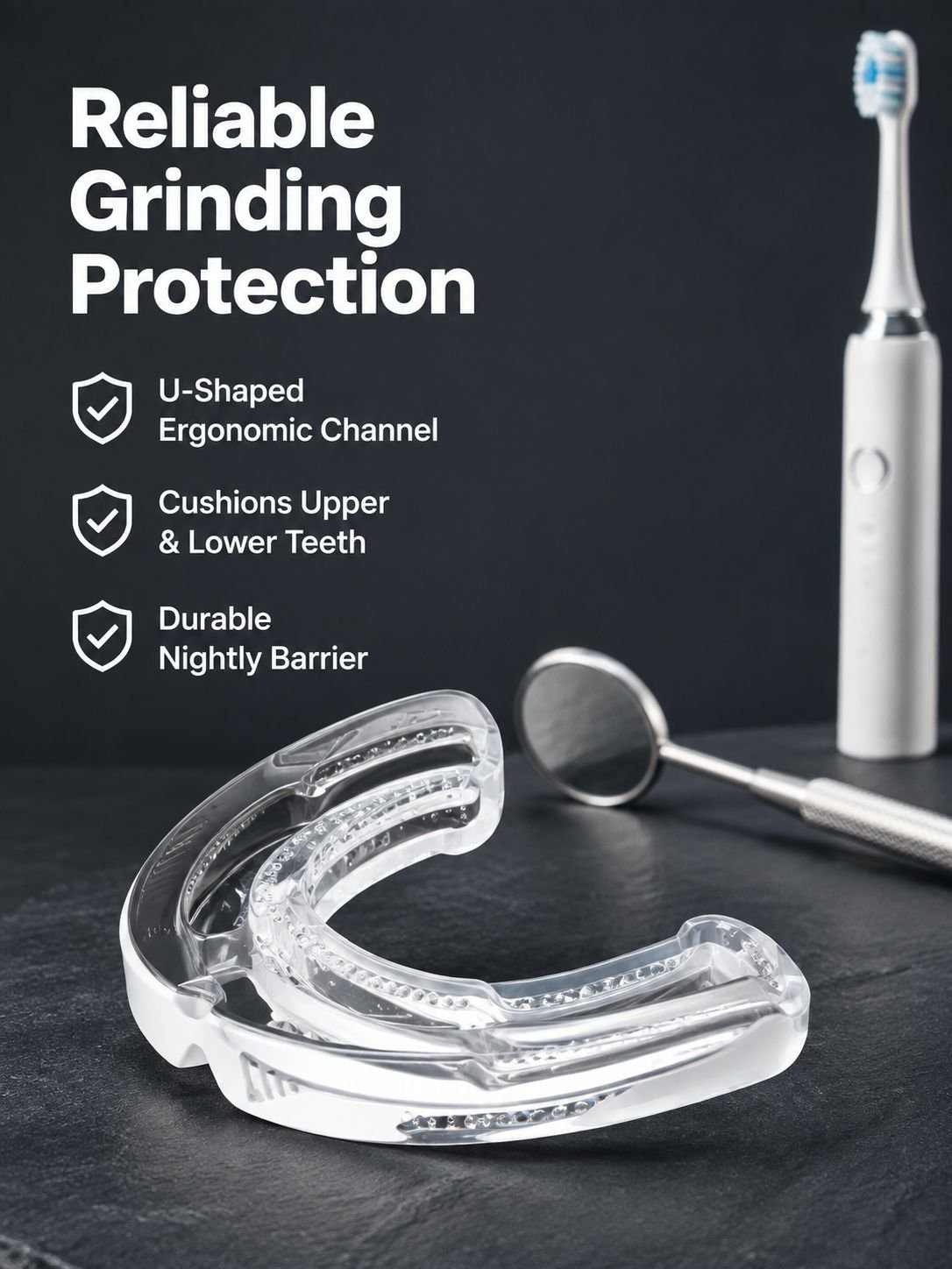 Portable Silicone Snore Guard – Worry-Free Sleep, Anti-Grinding