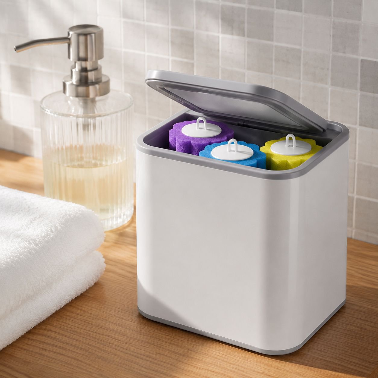 Bathroom hygiene tool for deep cleaning