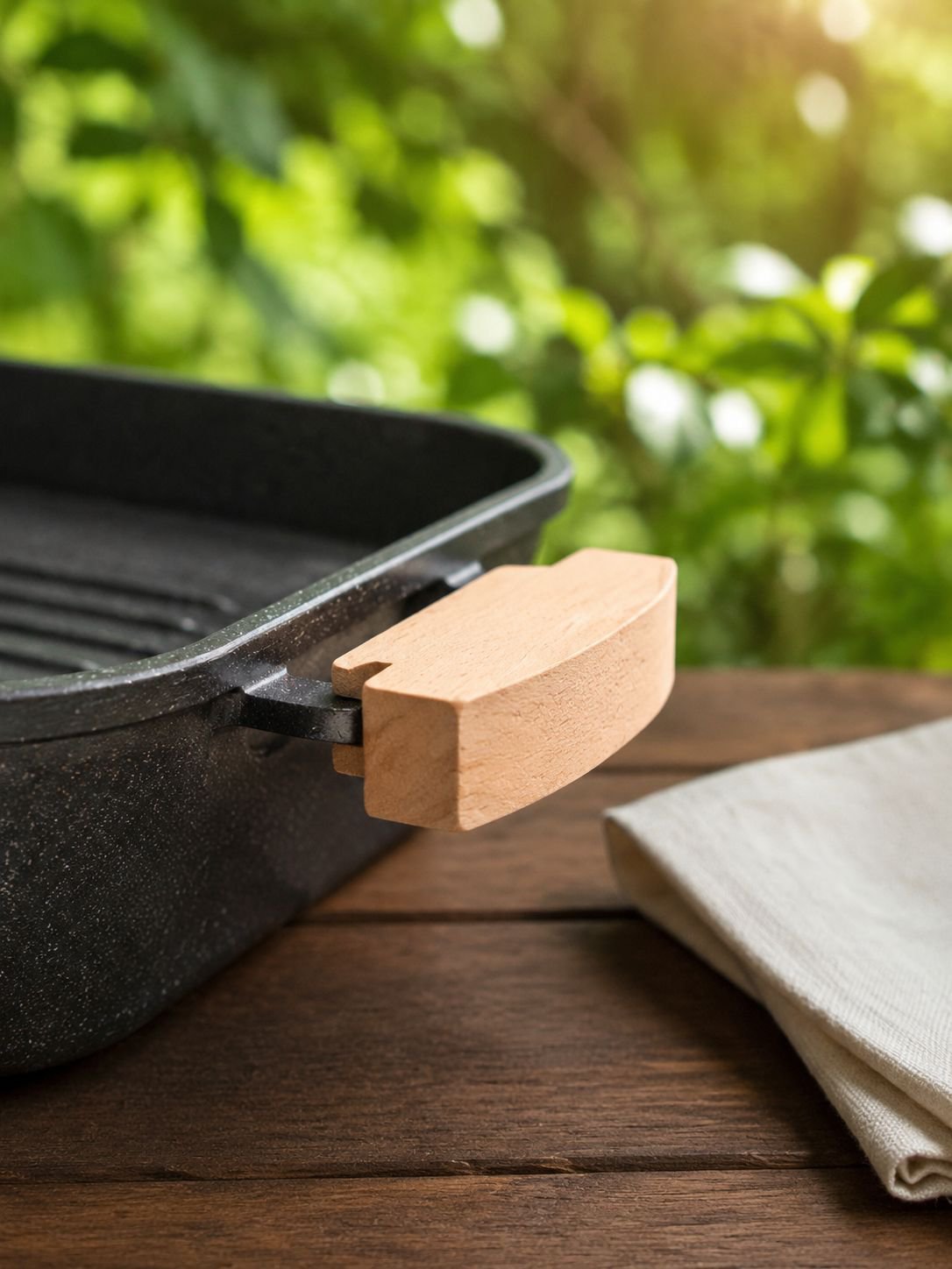 Grill coréen en pierre médicale pour préparation de repas conviviaux